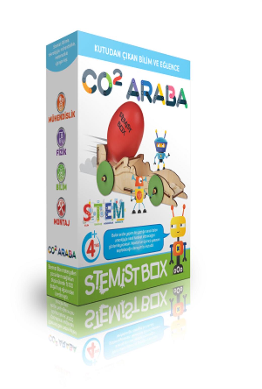 Stemistbox Co2 Araba Ahşap