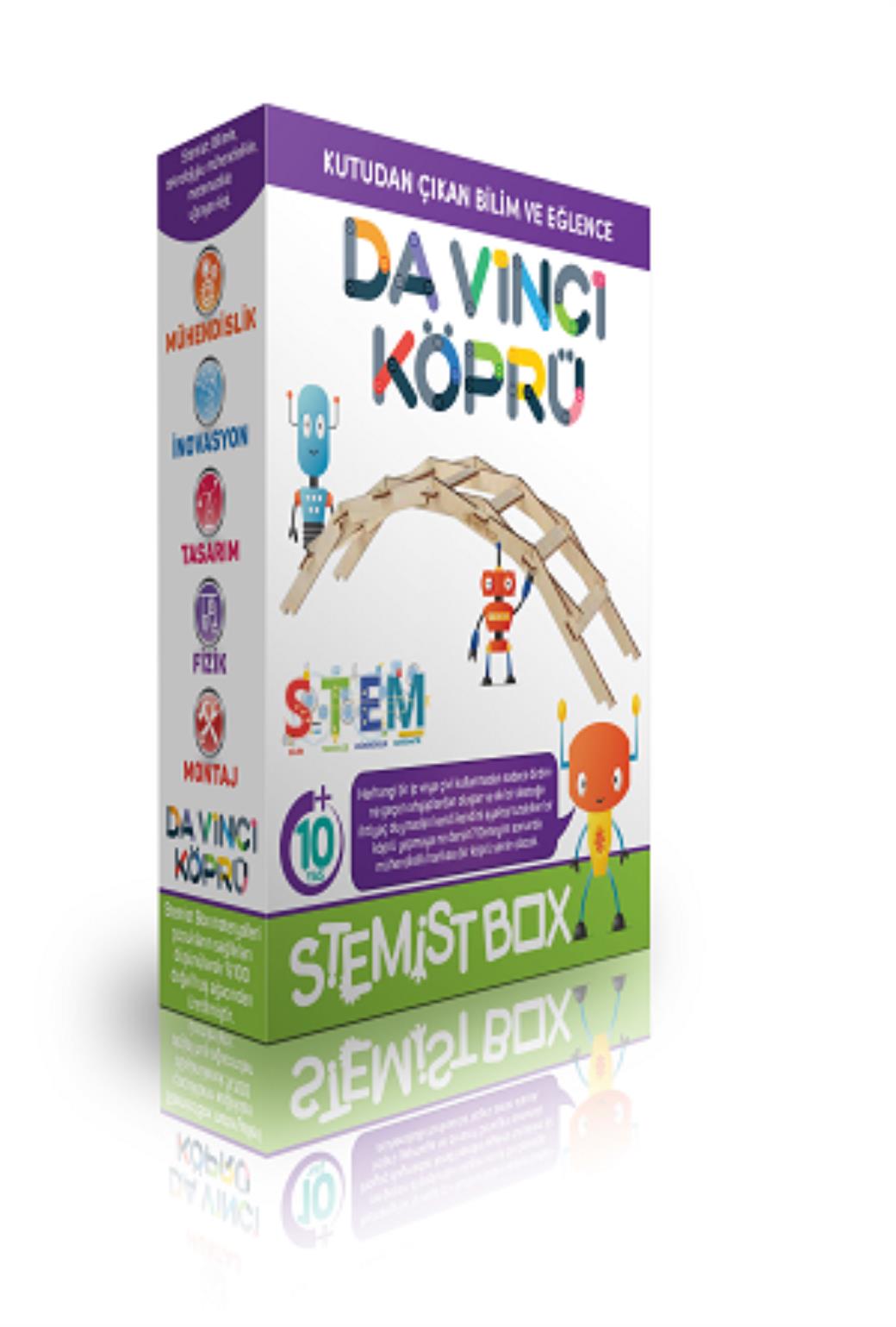 Stemistbox Da Vinci Köprü Toy Ahşap