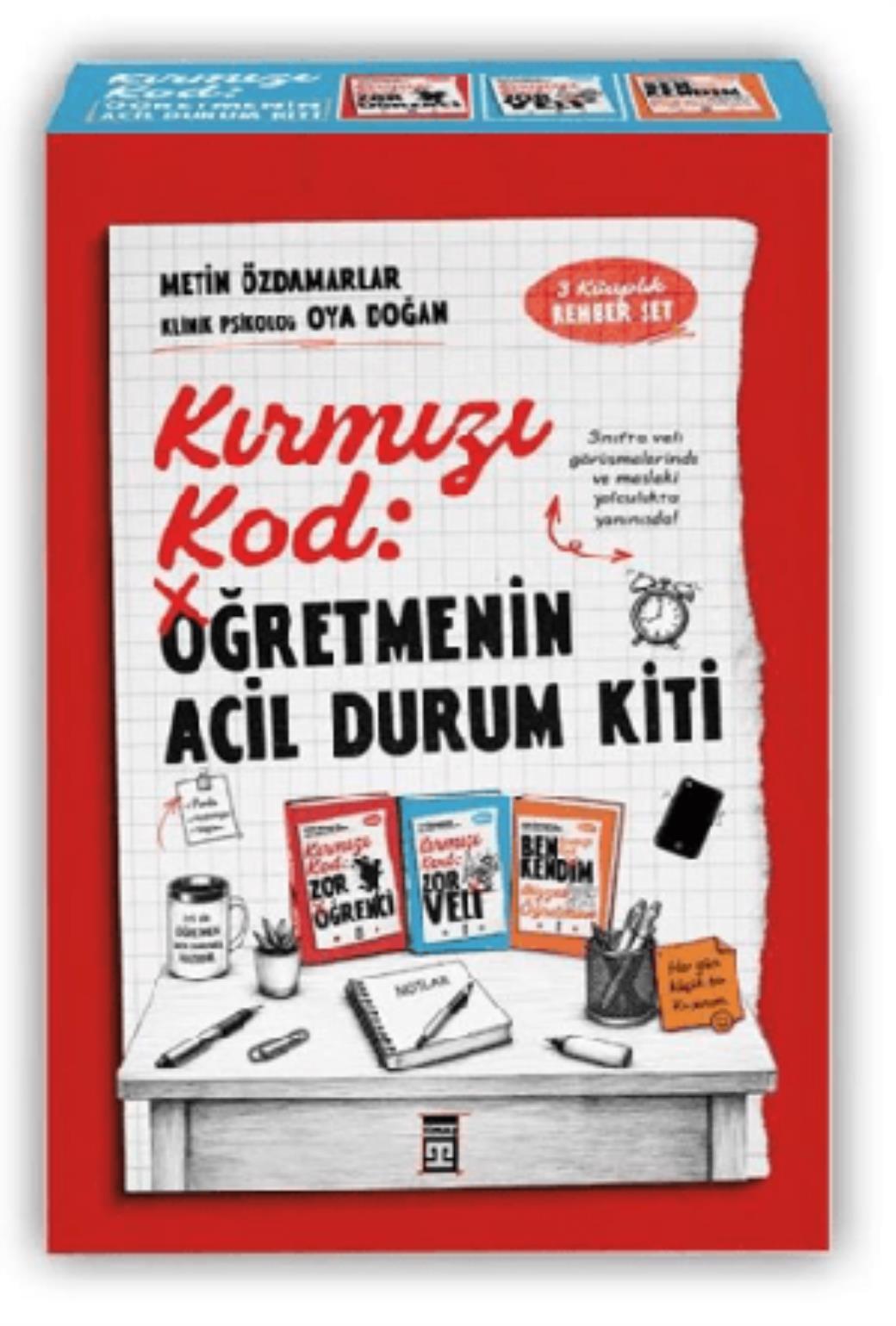 Kırmızı Kod Öğretmenin Acil Durum Kiti (3 Kitap)