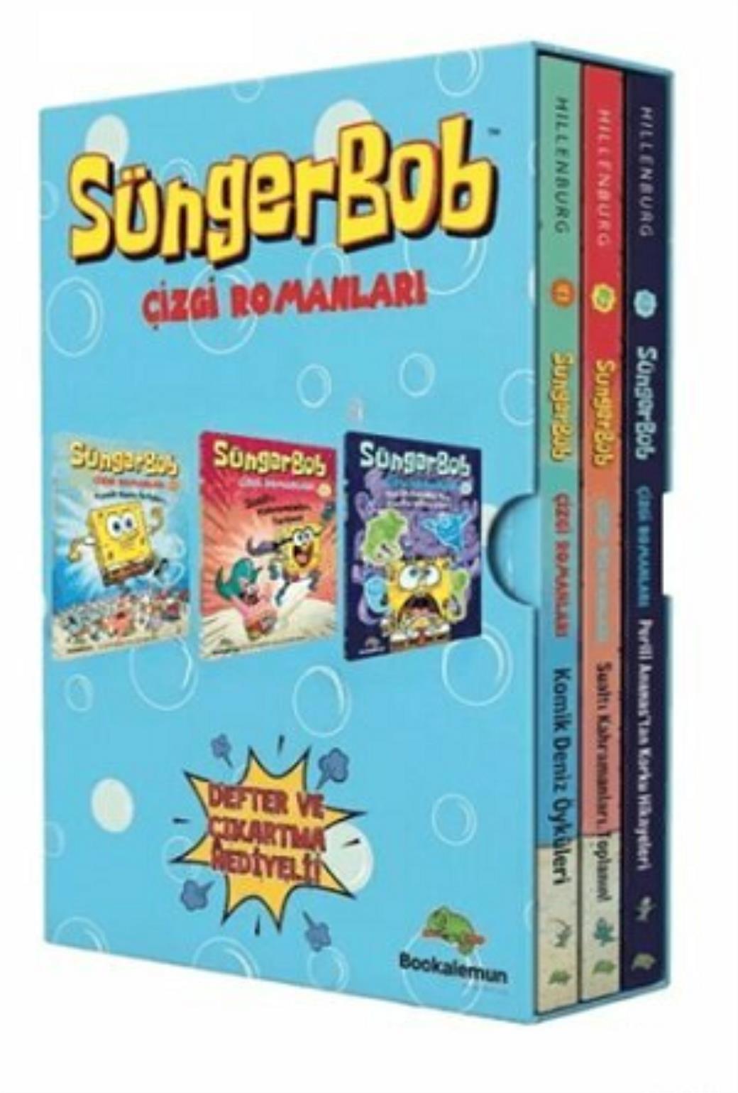 Süngerbob Çizgi Romanları (Kutulu Set 3 Kitap)