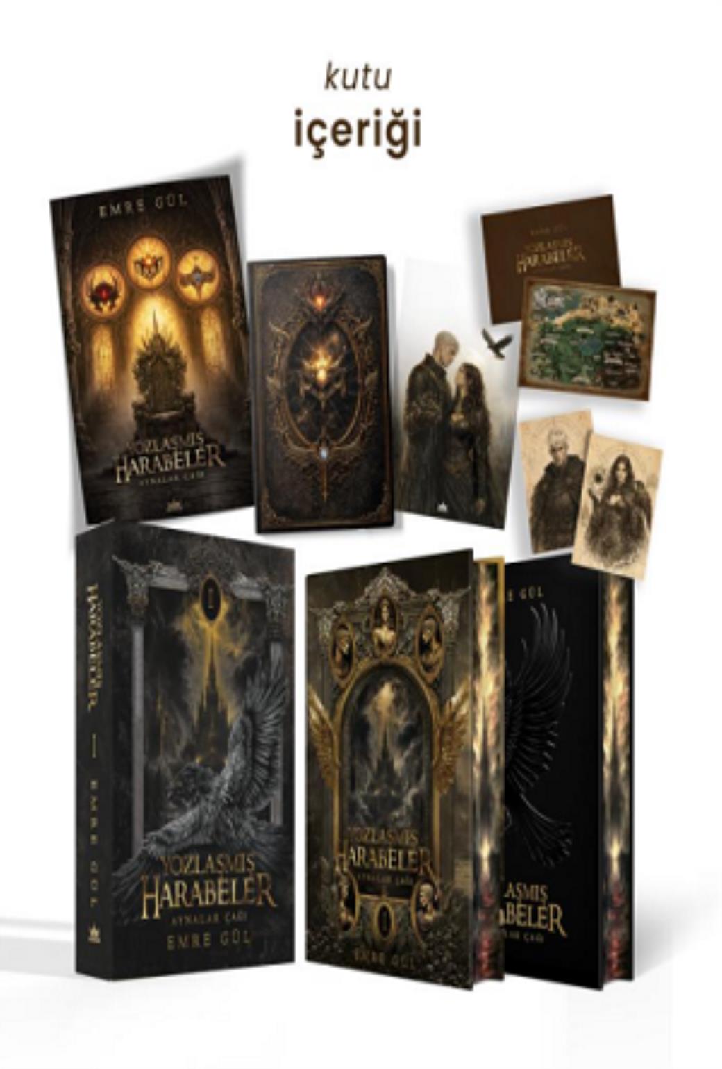 Aynalar Çağı Serisi 1 ( Ciltli Yan Boyamalı Kutu)