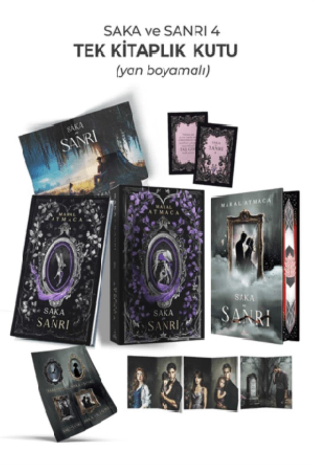 Saka ve Sanrı 4 Tek Kitaplık Yan Boyamalı Kutu (Ciltli)