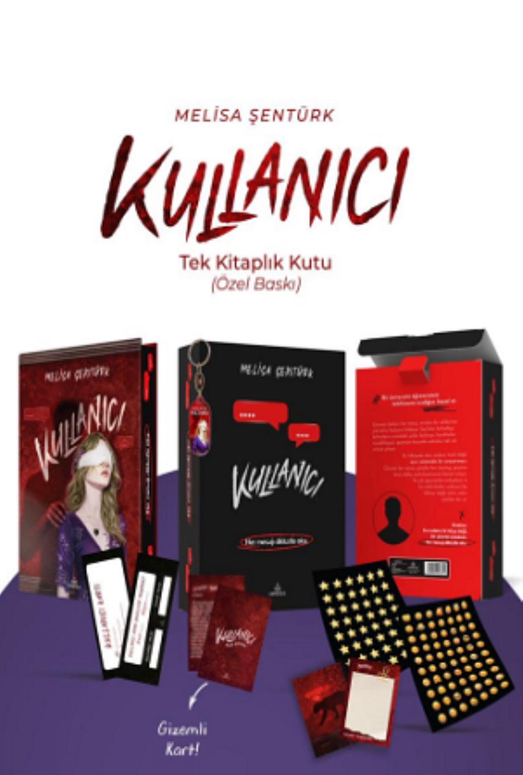 Kullanıcı (Ciltli Tek Kitaplık Yan Boyamalı Kutu)