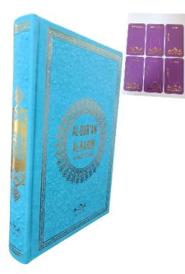 Medrese Hafız Boy Termo Deri Al Quran Al Karim Almanca Kuran