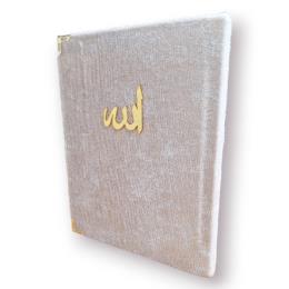 Medrese Çanta Boy Kadife Kapaklı Süngerli  Yasin Kitabı