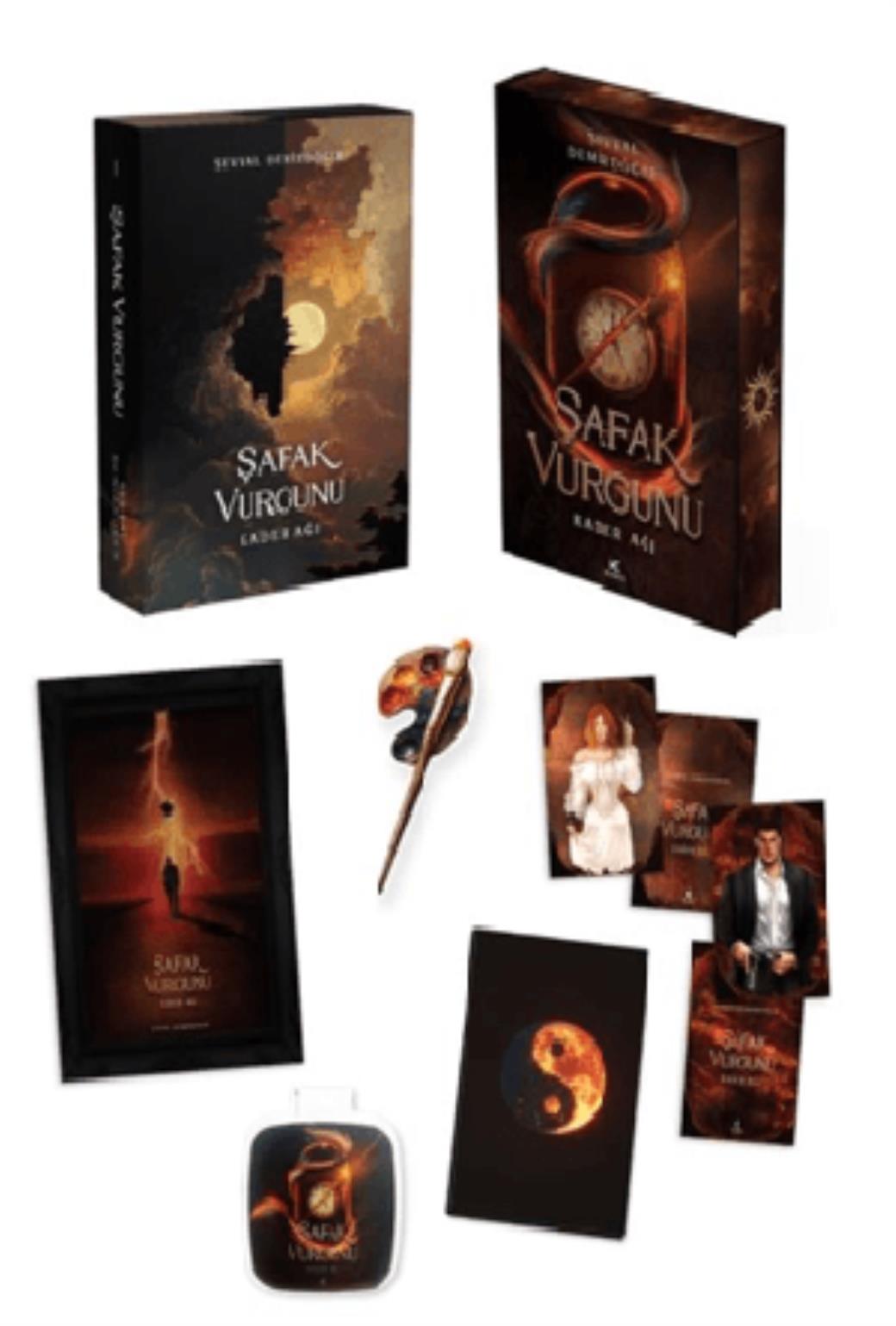 Şafak Vurgunu 1 (Ciltli Yan Boyamalı Kutulu Set)