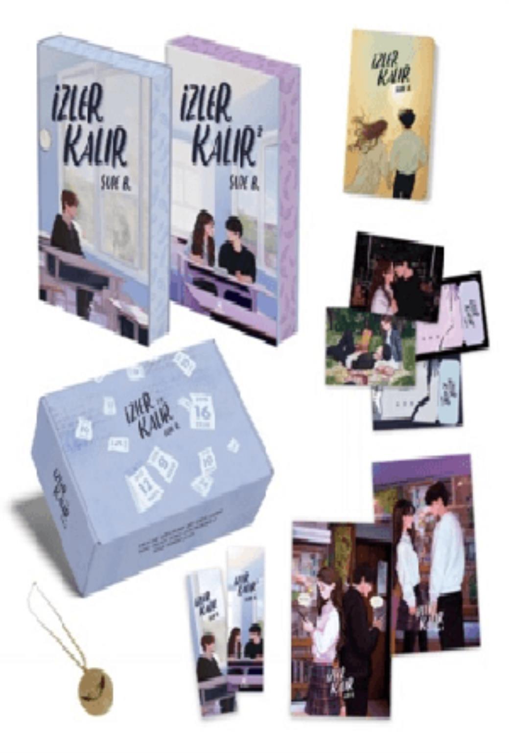 İzler Kalır 1 ve 2 ( Ciltli Kenar Boyamalı)