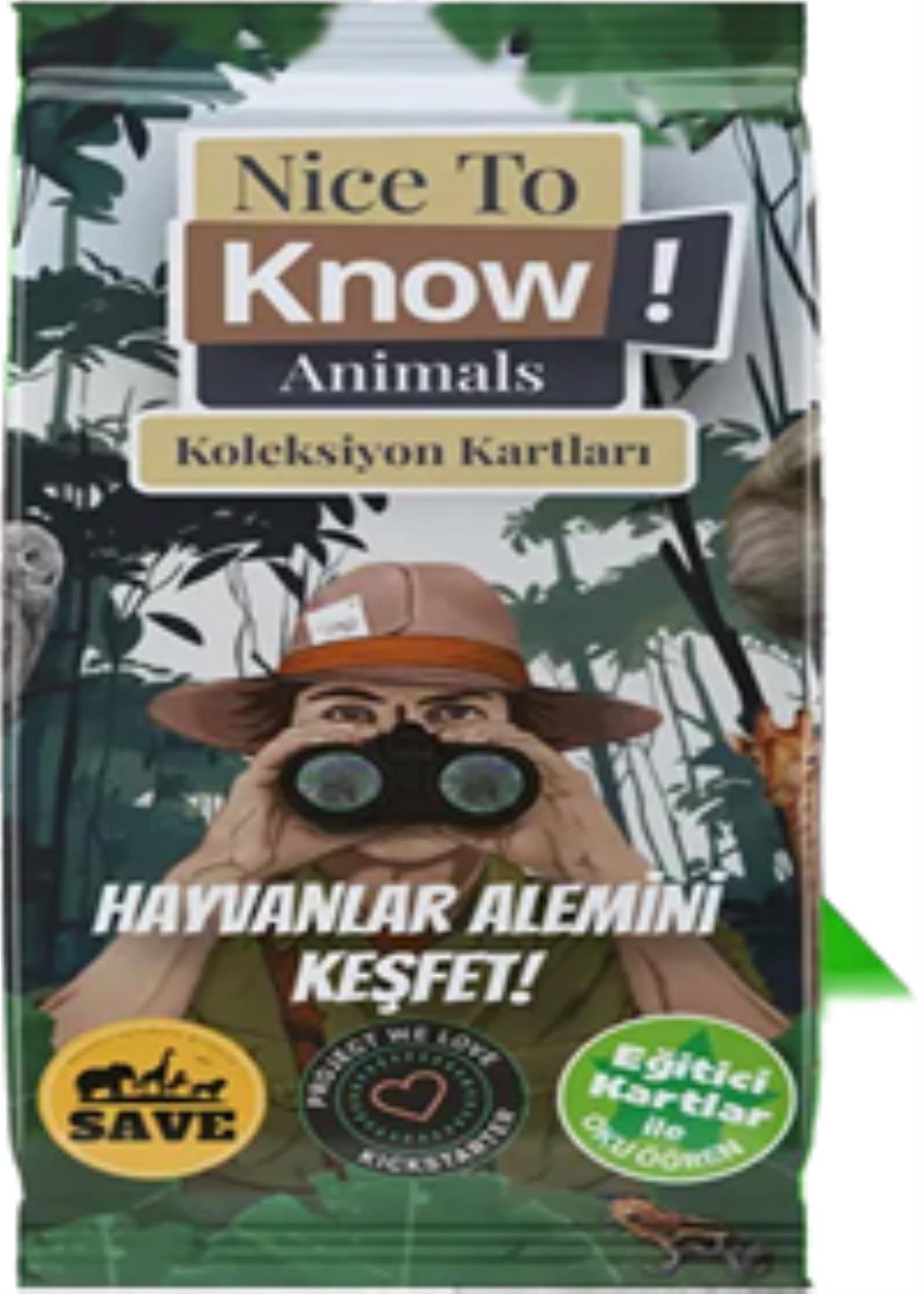 MYTHOS Nice To Know! Abimals Koleksiyon Kartları (24 Adet)
