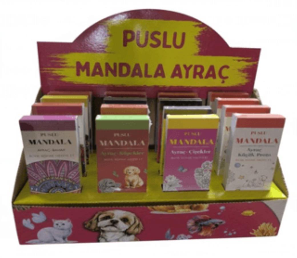 Puslu Mandala Ayraç Yetişkin Set