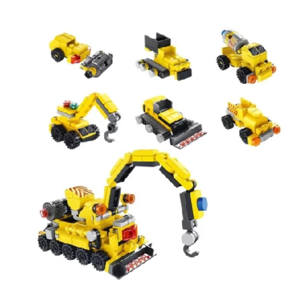 Panlos 6 in 1 Sarı Yumurta Model 45 Parça Block Oyuncak