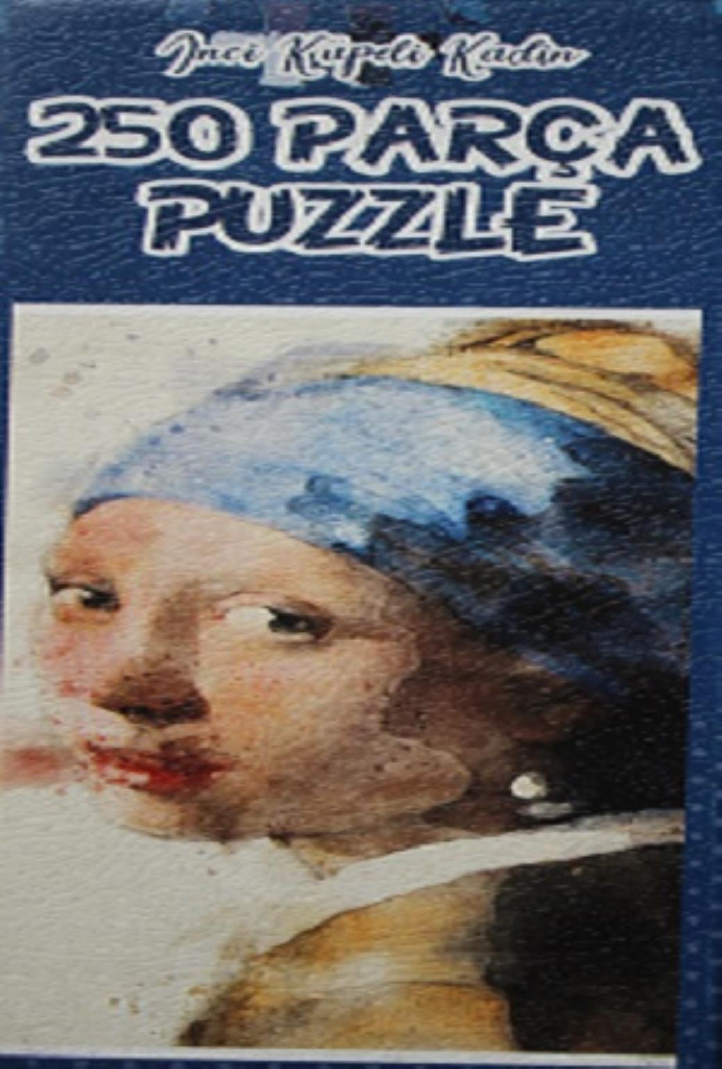 250 Parça Puzzle - İnci Küpeli Kadın