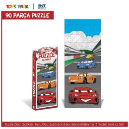 90 Parça Puzzle - Racing Cars