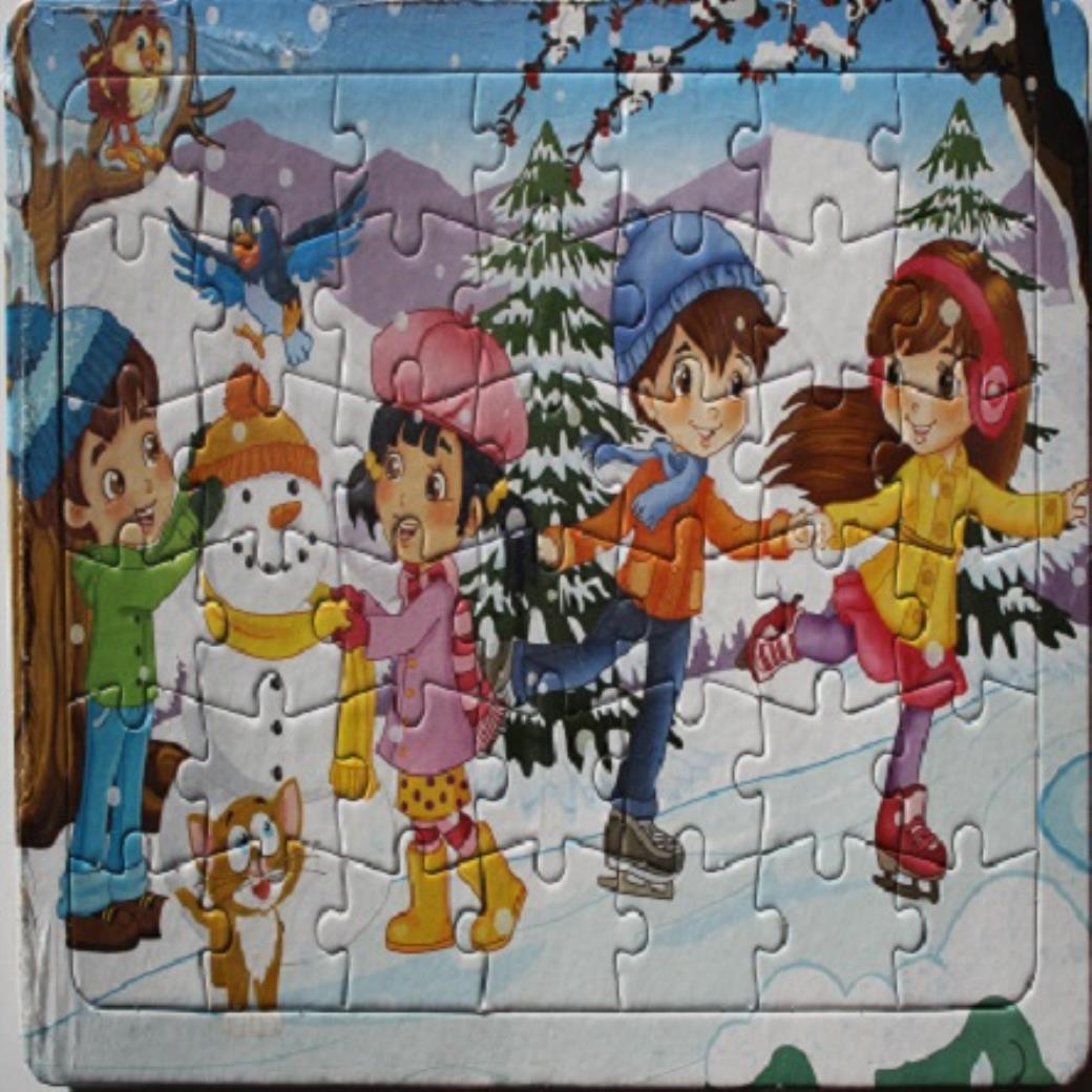 Tanışır Frame Puzzle 6lı Set 2