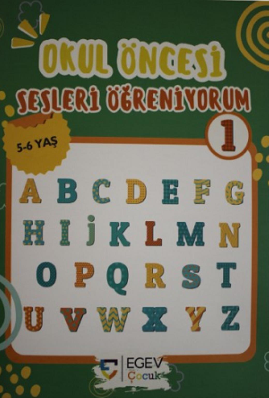 Okul Öncesi Sesleri Öğreniyorum (2 Kitap Takım)