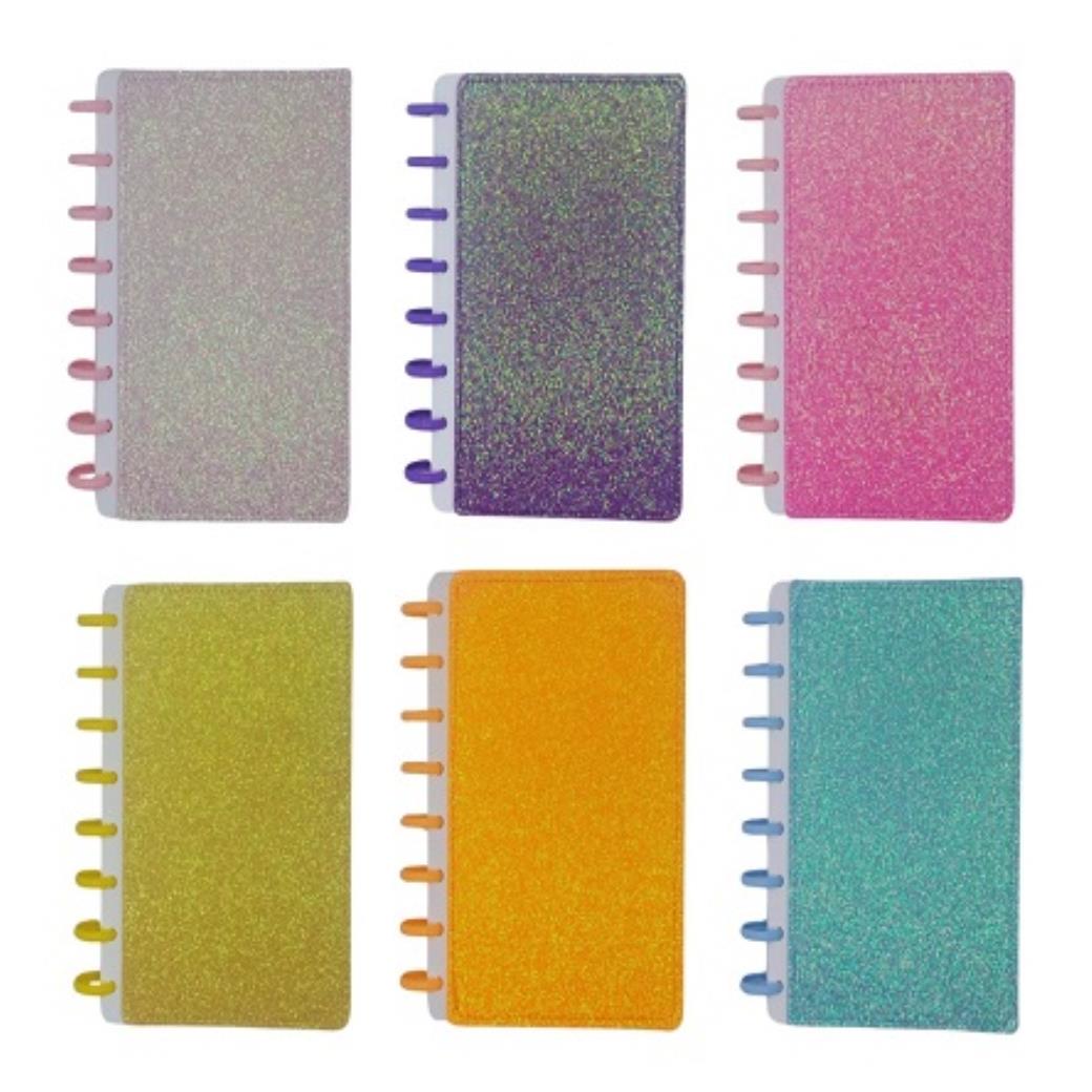 Unıcus Pul Spralli Akıllı Defter A5 Fashion Kum Sim 6 Renk (12 Adet)