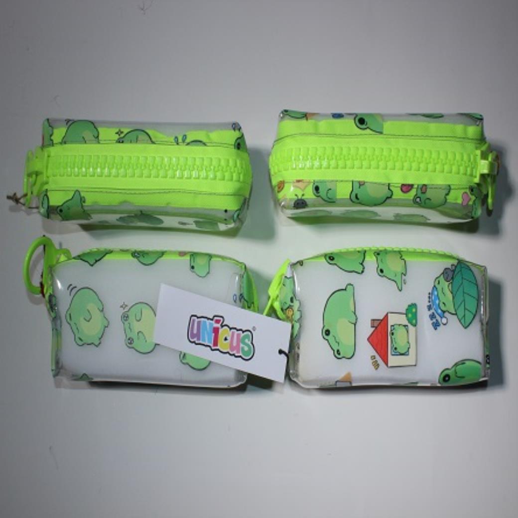 Unicus Big Zip Big Prens Kurbağa Silikon Kalem Kutu (8 Adet)