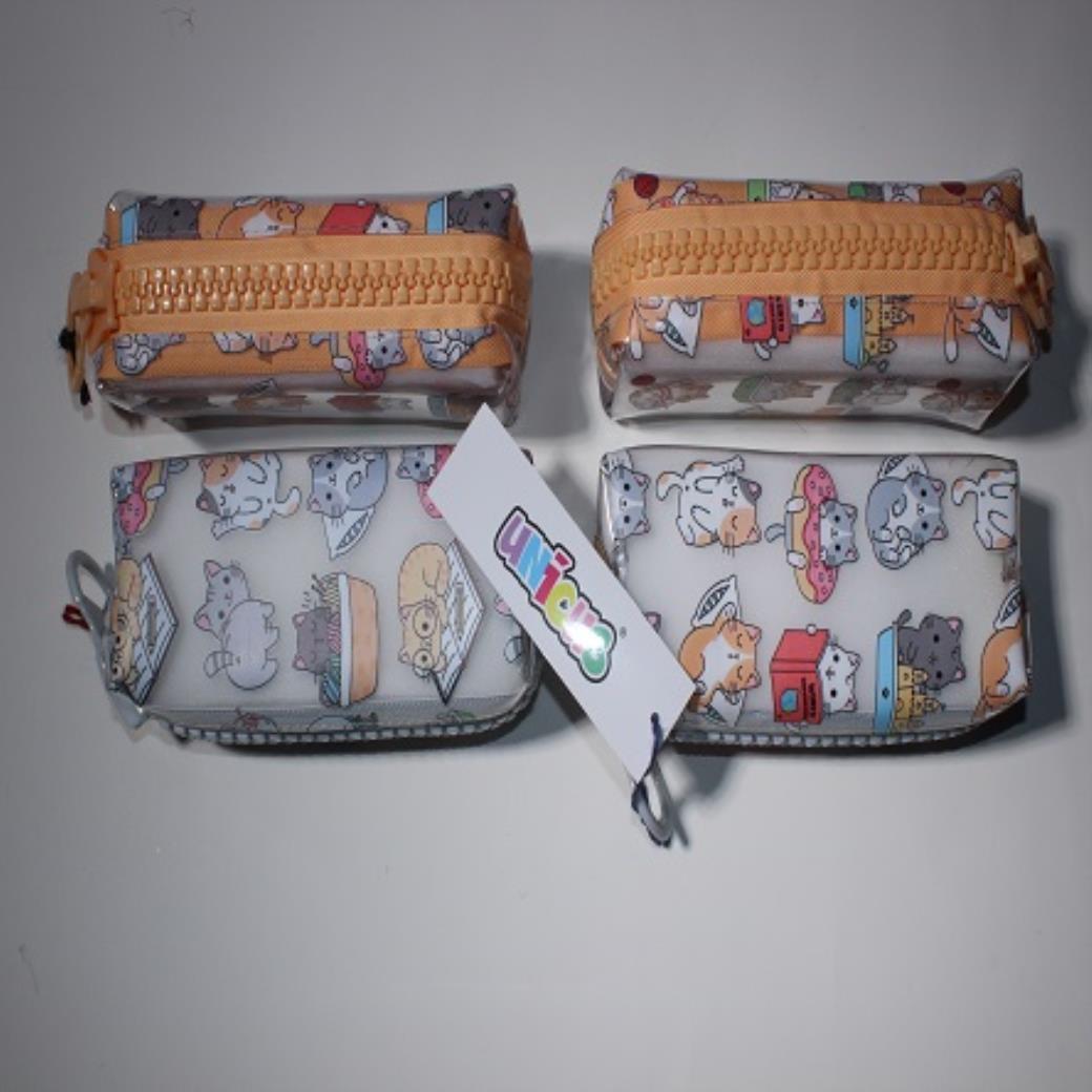 Unicus Big Zip Republic Of Cats Silikon Kalem Kutu (8 Adet)