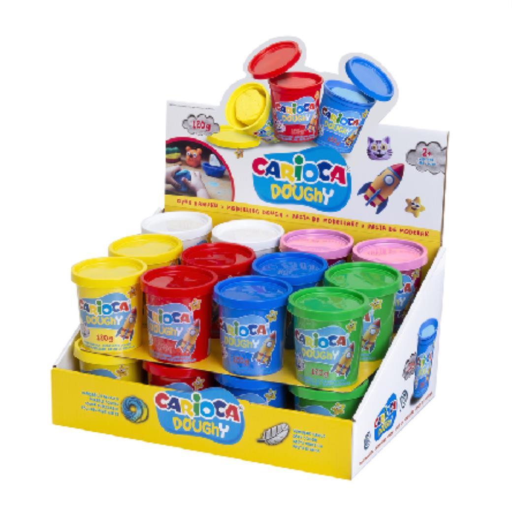 Carioca Oyun Hamuru 120 gr 24lü Stand