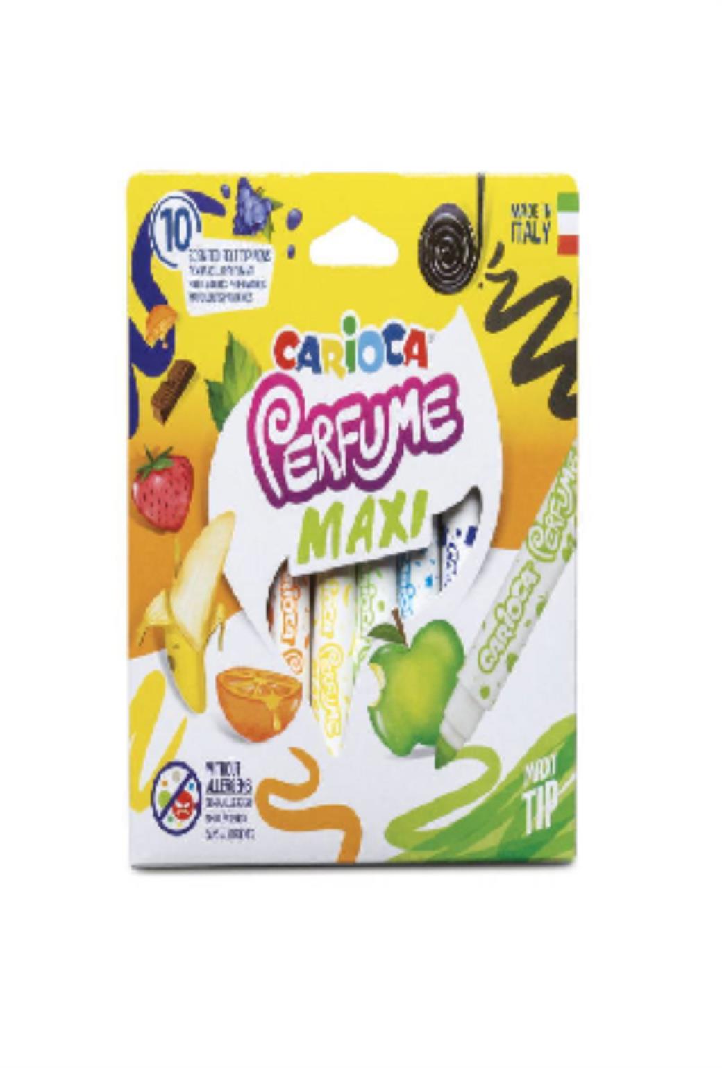 Carico Kokulu Jumbo Keçeli Boya Kalemi 10lu