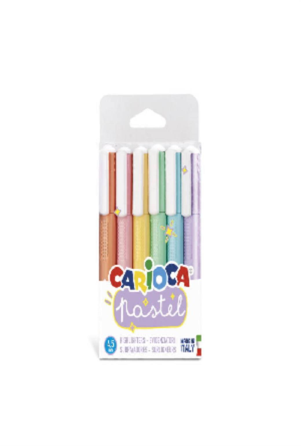 Carioca Pastel Mini İşaretleme 6lı