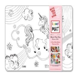 Akademi Çocuk Unicorn Funny Mat