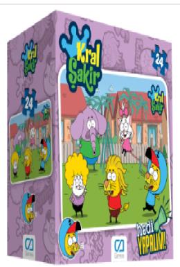 Kral Şakir 24 Parça Puzzle