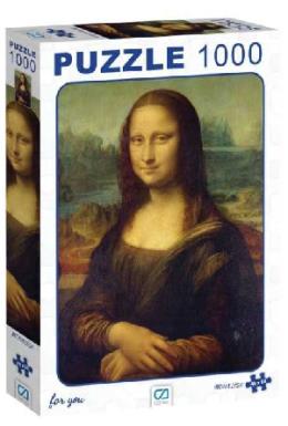 Mona Lisa 1000 Parça Puzzle