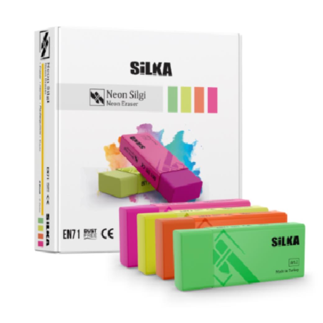 Silka Neon Silgi 24lü