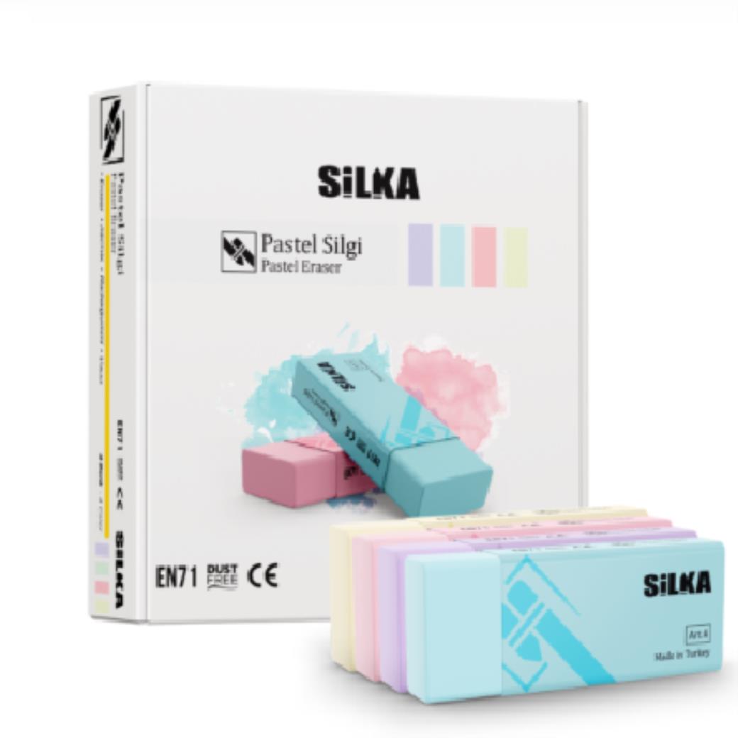 Silka Pastel Silgi 24lü