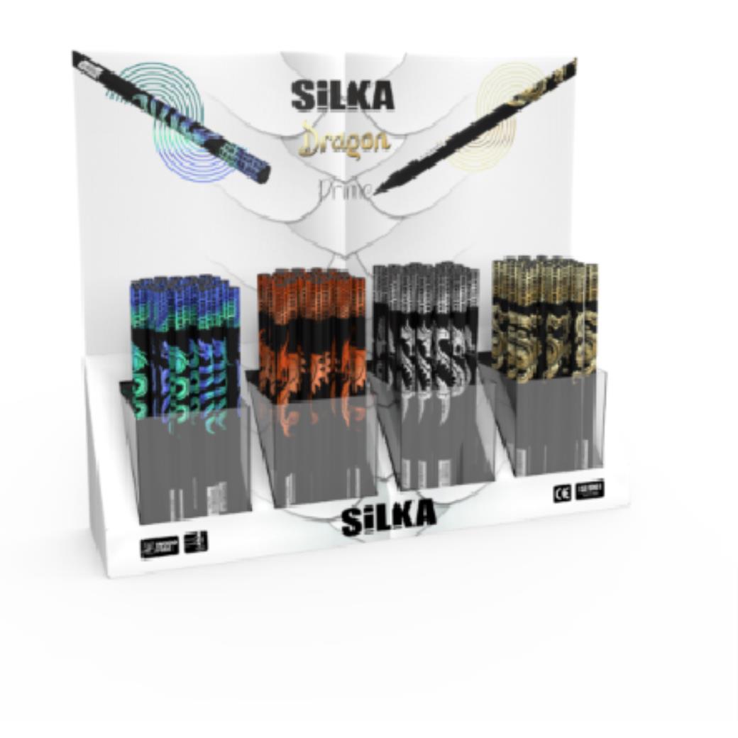 Silka Dragon Prime Kurşun Kalem 160lı Stand