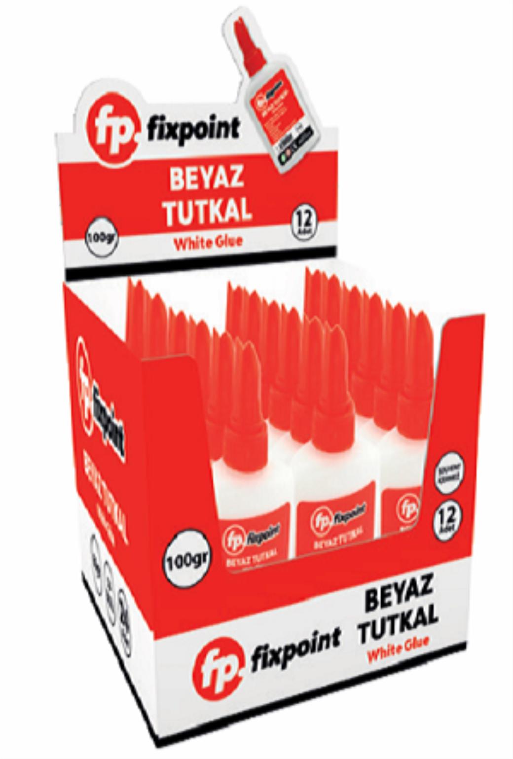 Fixpoint Beyaz Tutkal Yapıştırıcı 100gr (12 Adet)