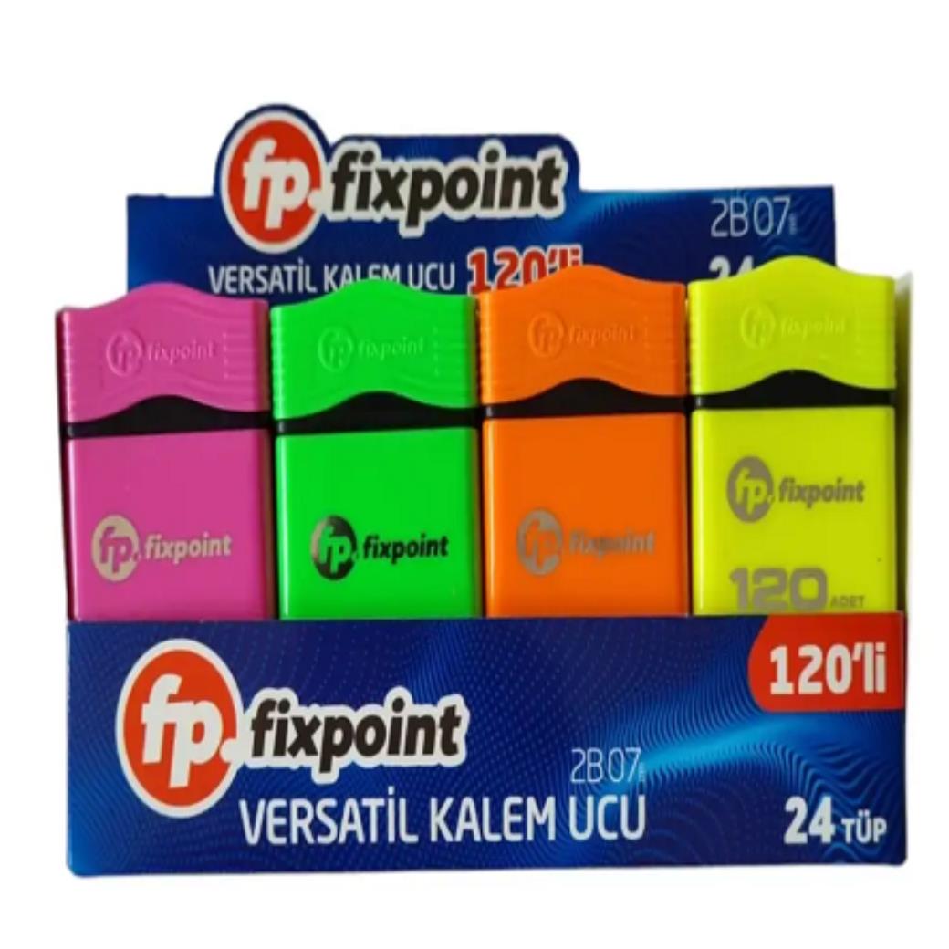 Fixpoint Neon Versatil Kalem Ucu 120li 2B 0.7 Mm (24 Tüp)