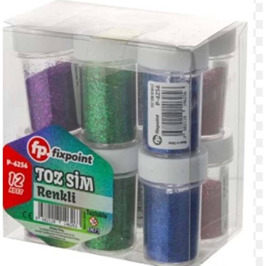 Fixpoint Toz Sim Renkli Karışık (12 Adet)