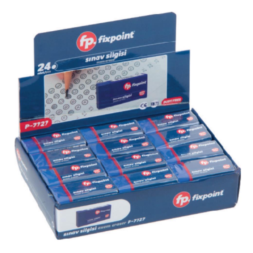 Fixpoint Mavi Sınav Silgisi (24 Adet)