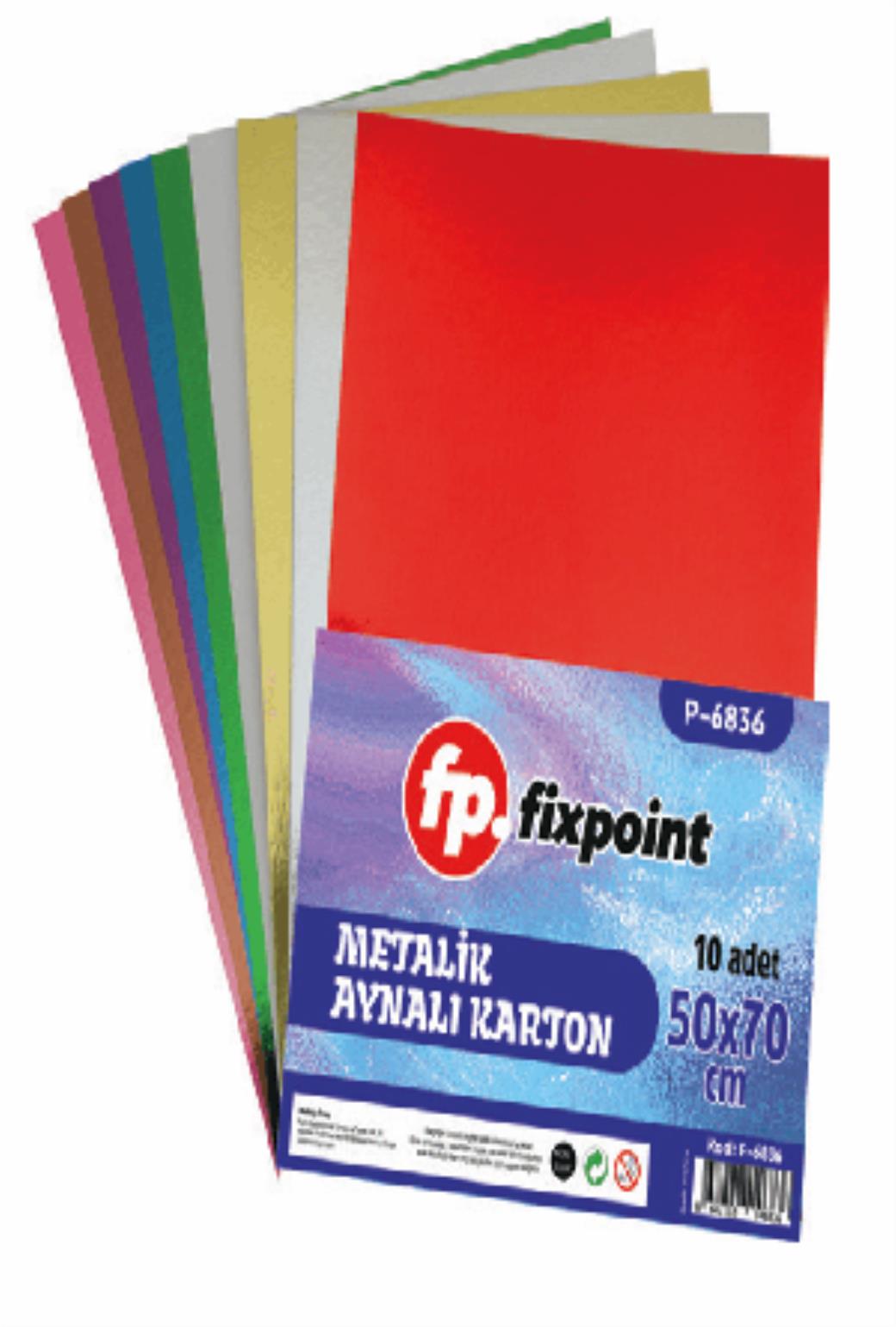 Fixpoint Gold Metalik Ayna Karton 50*70 10lu