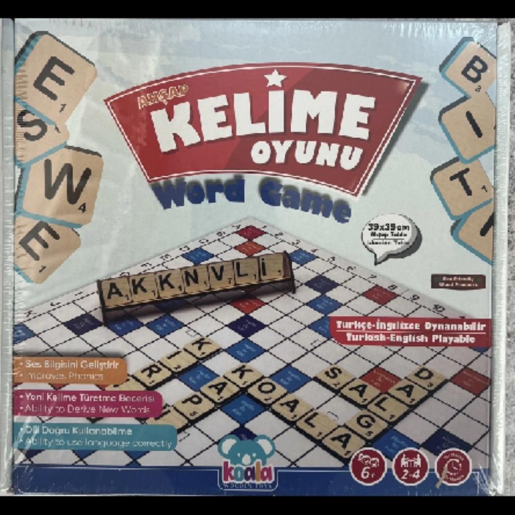 Kelime Oyunu (Ahşap)