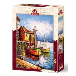 Art Puzzle Turuncu Liman 500 Parça Puzzle