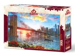 Art Puzzle New York ta Günbatımı 1000 Parça Puzzle