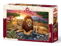 Art Puzzle Aslan Ailesi 1000 Parça Puzzle