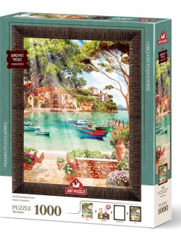 Art Puzzle Huzura Günaydın 1000 Parça Çerçeveli Puzzle