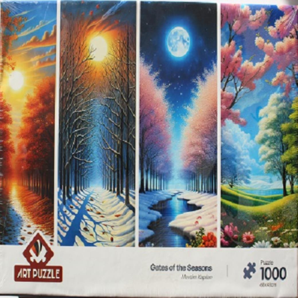 Art Puzzle Mevsim Kapıları 1000 Parça Puzzle