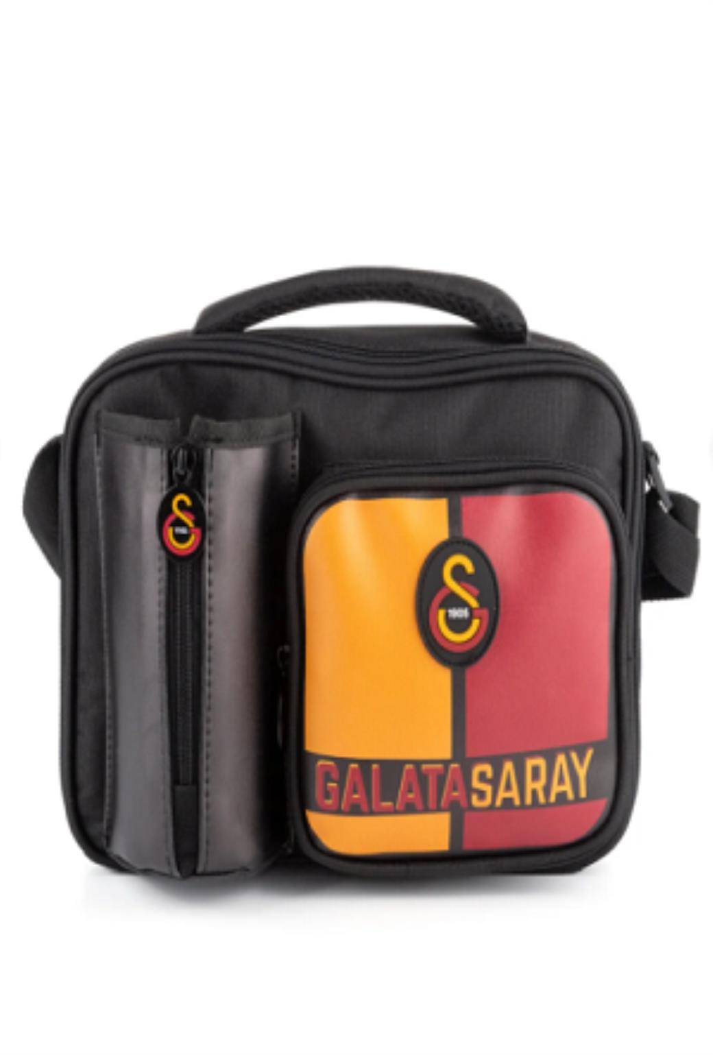 Me Galatasaray Parçalı Suni Deri Beslenme Çantası