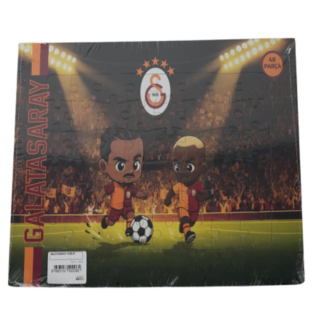 Me Galatasaray Halı Saha Temalı 48 Parça Puzzle