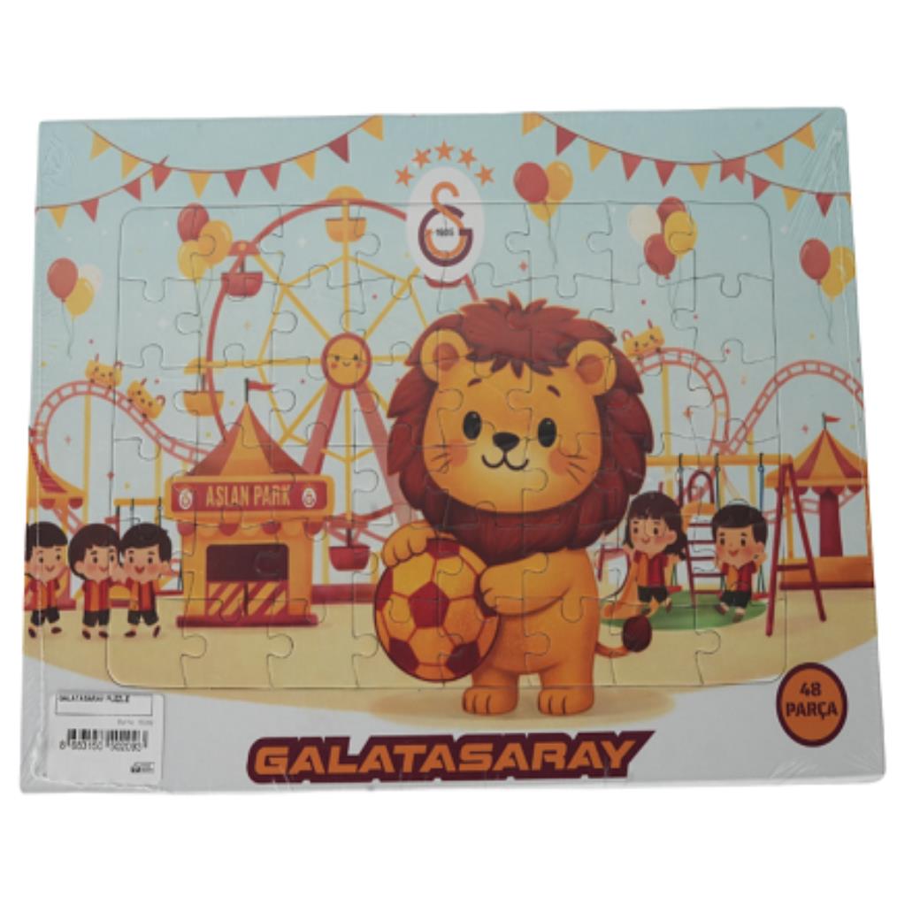 Me Gelatasaray Lunapark Temalı 48 Parça Puzzle