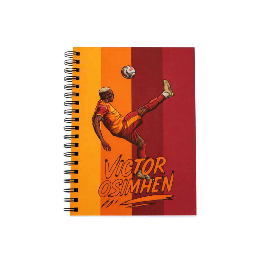 Galatasaray A6 10*15 Spiralli Karton Kapak Defter 36 lı Kutu