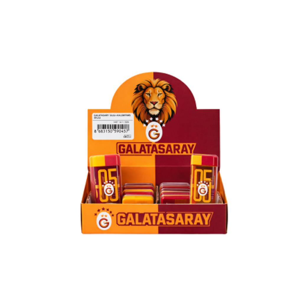 Me Galatasaray Sarı Kırmızı Silgi Set (20 Adet)