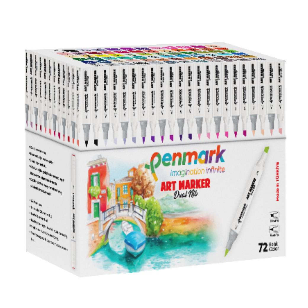 Penmark Markers Art Brush Kalem 72 Renk