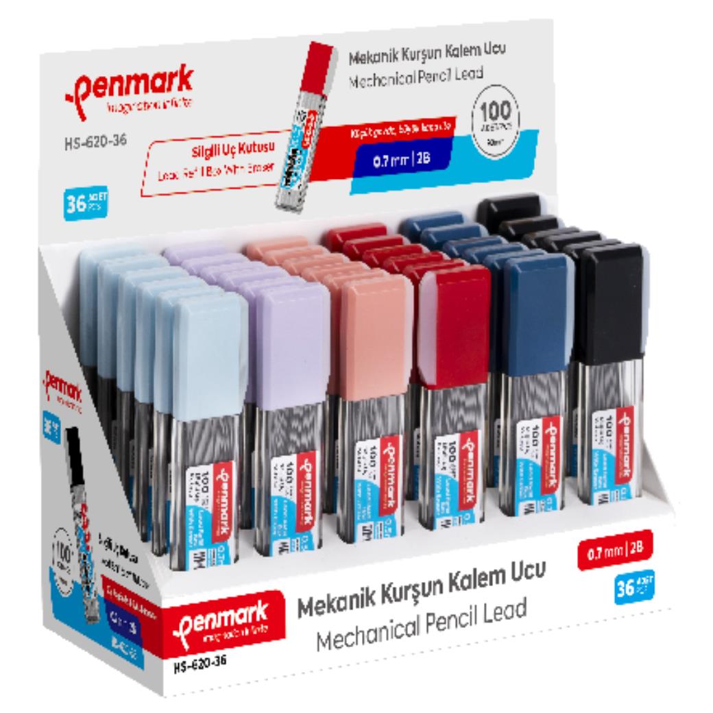 Penmark Versatil Mekanik Kalem Ucu 0.7mm (36 Adet)