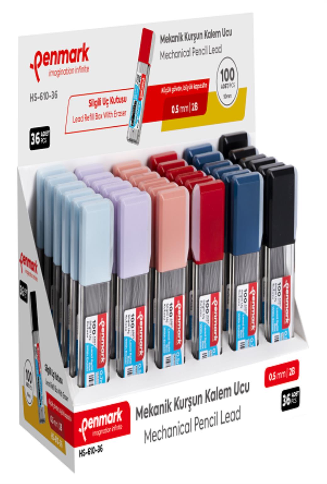 Penmark Versatil Mekanik Kalem Ucu 0.5mm (36 Adet)