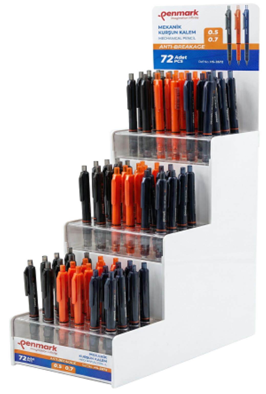 Penmark Versatil Kalem Transparan 72li Stand